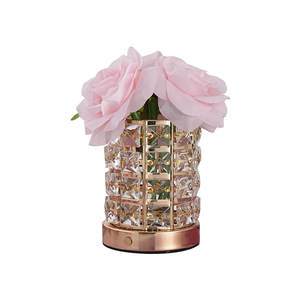 Lámpara de rosa con luz nocturna LED de tulipán moderno para dormitorio, sala de estar, ambiente decorativo de sentido avanzado, regalo de cumpleaños, enchufe de batería - Product Image 5