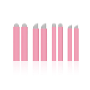 Wholesale Price 0.15mm <strong>Pink</strong> Embroidery Eyebrow Tattoo Handmade <strong>Needle</strong> Blades - Product Image 2