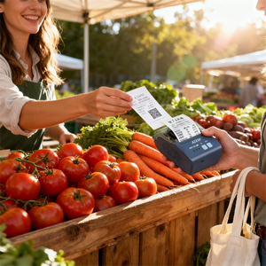 Impresora de Recibos Móvil AIXW, Ancho de Impresión de 58 mm, Impresora Térmica de 2 Pulgadas para Facturas de Teléfonos Inteligentes, para Taxis, Policías, Tickets, Universal - Product Image 5