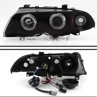 Phares Avant pour BMW E46 Série 3 Berline 1999-2001 Gauche + Droit 4 Portes