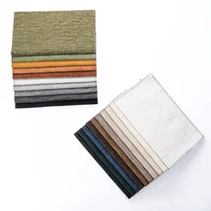 Yüksek kalite sıcak satış yumuşak dokunmatik doğa desen 100% polyester şönil döşeme kanepe kumaşı