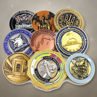 Fabricant professionnel de pièces de monnaie commémoratives en émail personnalisées, pièces de monnaie souvenir en relief 3D sur mesure pour l'anniversaire des États-Unis, vente en gros