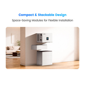 Système de stockage d'énergie solaire empilable 5kWh 10KW 20kWh 30kWh 51.2V, pack de batteries au lithium, conception tout-en-un RLS-ERS6042-F-LS51100R - Product Image 5