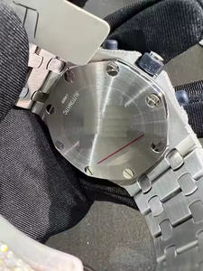 Executive <b>Mens</b> Quartz <b>Watch</b> Brilliant Moissanite Diamond Design Premium Stainless Steel Luxury Fashion 5mm Case Timepiece - Product Image 4