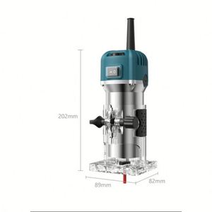 Factory Supply Woodworking Trimming and Grooving <b>Mini</b> Cnc Milling Machine Carving Machine Electric Wood Milling Grooving Machine - Product Image 2