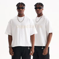 T-shirt Unisexe Oversize Décontracté de Haute Qualité, Coupe Courte, Anti-Plis, Col Rond, Vierge, Personnalisable, 260 Grammes, 100% Coton Tricoté Imprimé