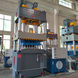 400 Tấn Dây Chuyền Sản Xuất Đánh Dấu Đục Lỗ Cạnh Thẳng Đứng Cắt Kéo Xe Cút Kít Kéo Căng Máy Ép Thủy Lực Tạo Hình - Product Image 5