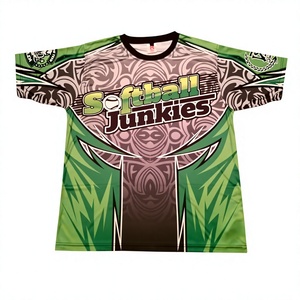 เสื้อซับลิเมชั่นคุณภาพสูง พร้อมป้ายชื่อส่วนตัว พิมพ์โลโก้และหมายเลข เสื้อวอร์มอัพ เสื้อแฟนคลับ ผู้ผลิตขายส่ง - Product Image 1
