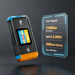 Routeur MiFi <span class=keywords><strong>de</strong></span> <span class=keywords><strong>poche</strong></span> débloqué MF967B 4G LTE avec <span class=keywords><strong>WiFi</strong></span>-6, boîtier robuste, batterie 3000 mAh, USB-C pour les voyages - Product Image 5