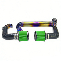 M Power Front Mount Intake - Titanium High-Flow, Peningkatan Performa Ringan, Aliran Udara Maksimal & Respon Turbo G87M2/G80M3/G82M4