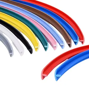 Chất lượng tốt PVC nhựa đùn hồ sơ t đúc viền cạnh dải cho đồ nội thất phụ kiện PVC ép đùn TRIM t đúc