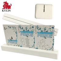 Support de calendrier et porte-cartes photo en bois massif personnalisable – Décoration de table écologique, durable et portable pour mariages, fêtes, cadeaux