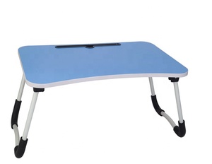 60X40CM 50X30CM taşınabilir katlanır dizüstü bilgisayar masası standı masası çocuklar için küçük bilgisayar masaüstü bilgisayar masası yatak - Product Image 6