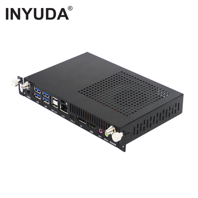 Intel 12th 13th Gen CPU I7/i5/i3 DDR4 Iris Xe Graphics Mini OPS Industrial Embedded Computer Windows 1920x1080 Resolution