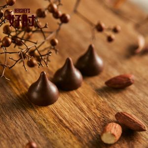 น้ําหยดอัลมอนด์นมช็อกโกแลต 500 กรัมสํานักงานขนมแฮปปี้ขนมขบเคี้ยวยอดนิยม - Product Image 4