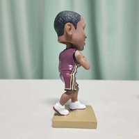 Personnalisé 3D résine artisanat basket-ball étoile bobble tête décoration de la maison figurine sport jeu souvenir cadeaux art thème affichage ornement