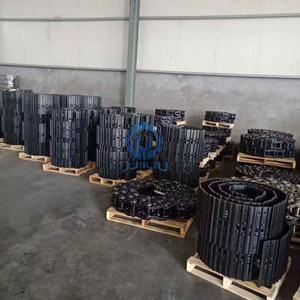 Piezas de tren de rodaje: Conjunto de cadena de oruga para excavadora SANY 16 18/Komatsu 15 18/Hitachi 17 - Product Image 4