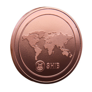 Moneda Conmemorativa SHIB Shiba Inu, Bañada en Cobre Mate, Artesanía Metálica, Relieve de Doble Cara, Moneda de Recuerdo Coleccionable, Regalo - Product Image 3