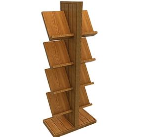 Revistero de <span class=keywords><strong>biblioteca</strong></span> de madera de nuevo diseño - Product Image 1