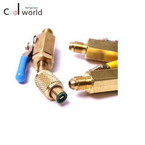 Rojo Amarillo Azul 800Psi 1/4 "5/16" SAE <span class=keywords><strong>R410</strong></span> Juego <span class=keywords><strong>de</strong></span> mangueras <span class=keywords><strong>de</strong></span> alta presión con válvula <span class=keywords><strong>de</strong></span> bola Manguera <span class=keywords><strong>de</strong></span> <span class=keywords><strong>carga</strong></span> para <span class=keywords><strong>aire</strong></span> <span class=keywords><strong>acondicionado</strong></span> Fluoruro - Product Image 3