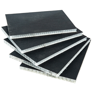 Excelente rendimiento de resistencia a la compresión 12mm <span class=keywords><strong>20mm</strong></span> PP Panel sándwich de fibra de vidrio con núcleo de panal para mamparo trasero de coche - Product Image 1