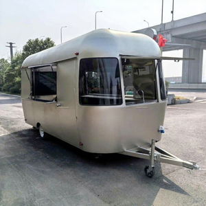 Carrito de Comida Móvil Multifuncional de Acero Inoxidable con GPS Integrado y Calentador para Hot Dogs, Helados, Barbacoa y Servicio de Comida Rápida - Product Image 1