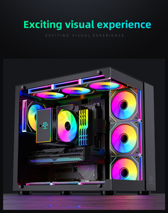 Ventilateur de boîtier de jeu SNOWMAN en promotion, 120 mm, 5 V, PWM, 4 broches, ARGB, effet miroir infini, pression statique 1,5 mm-H2O, faible bruit, roulement à billes - Product Image 2