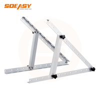 SOEASY En gros Kit de montage de panneaux solaires pour toit plat et sol, avec support solaire en aluminium profilé, support solaire en fer profilé et support solaire en L