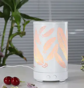 Metal Design flower aroma diffuser ultrasonic Iron aroma diffuser