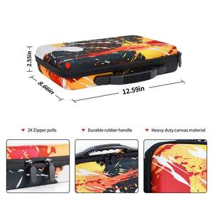 Estuche de almacenamiento de pinturas modelo Testors de 60 botellas personalizado con 6 pinceles de pintura en miniatura bolsas y estuches de propósito especial - Product Image 5