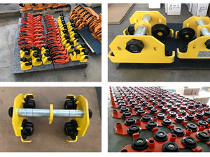 Ce cấp giấy chứng nhận mịn di chuyển chùm đơn <span class=keywords><strong>1t</strong></span> tay đẩy Hướng dẫn sử dụng đồng bằng xe đẩy hướng xe đẩy - Product Image 5