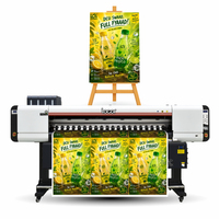Impresora de Gran Formato Eco Solvente con Cabezal de Impresión Dx5, Plotter de Banners Flexibles de 1.6m, 1.8m, 3.2m y 1440dpi, Último Modelo