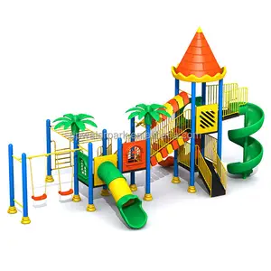 主题公园探险户外游乐场儿童趣味活动塑料滑梯秋千