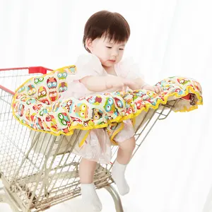 Housse de chariot d'achat pour bébé housse de chariot d'épicerie l, housse de chaise haute pour bébé et tout-petit, cadeau de registre de bébé étanche
