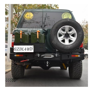 Pare-chocs arrière 4x4 pour Nissan patrouille GU 1 2 3 4 <span class=keywords><strong>série</strong></span> Y61 4WD pièces de carrosserie tout-terrain treuil Compatible Bull Bar - Product Image 2
