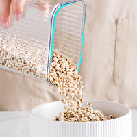 Offre Spéciale de haute qualité 600ml hermétique alimentaire conteneur de stockage cuisine boîte de rangement céréales stockage organisateur