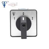 Interruptor Rotativo de Control de Motor YZTW LW26-20 1-0-2 3P, Interruptor de Cambio 20A