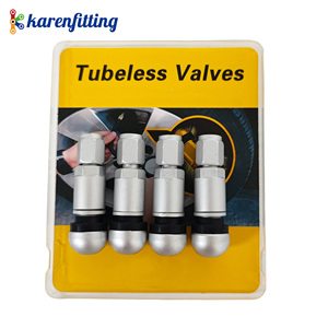 Valve de pneu de voiture en aluminium sans chambre à air TPMS - Accessoires auto -001 - Product Image 2