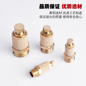 Élément filtrant pneumatique Apocalypse en laiton fritté, silencieux de circuit d'air BSL 01 02 03 04 06 - Product Image 2