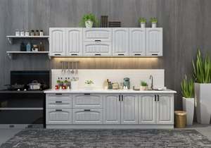 Custom Size Solid <b>Oak</b> <b>Wood</b> Modern Kitchen Cabinet Plywood Waterproof Eco-Friendly Factory Direct <b>Sales</b> Made in China - Product Image 6