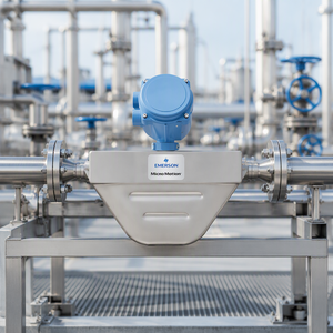 เครื่องวัดอัตราการไหลแบบโคริโอลิส Emerson F-Series ของแท้ 100% ความแม่นยำสูง ความถี่ต่ำ ความไวสูง 316L IP67 ความแม่นยำ 0.1% - Product Image 1