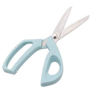 Lu Ban's Work Tailor Scissors Stainless Steel Plastic Handle Medium Size For Sewing Fabric Cutting - Product Image 1