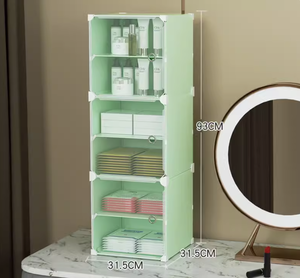 <span class=keywords><strong>Commode</strong></span> pour vêtements placard armoire et étagère panier organisateur en <span class=keywords><strong>plastique</strong></span> tiroirs armoires de rangement - Product Image 4
