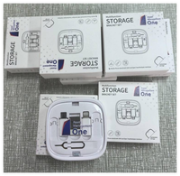 Kabel Data Retraktil Pengisian Cepat 65W 6 in 1 Stand Kotak Organizer Adaptor Multi-Fungsi Kreatif Kabel Pengisian Universal