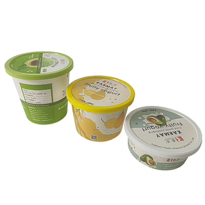 Proveedor de China, embalaje de mantequilla de margarina de plástico, 250g, 500g, 650g, caja de almacenamiento de queso, contenedores con tapas, venta al por mayor - Product Image 1