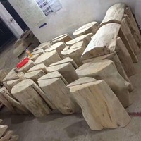 Table de salle à manger d'usine, approvisionnement direct en gros, dalles de bois massif en pin blanc, planches de bois naturel épaisses sur mesure pour meubles
