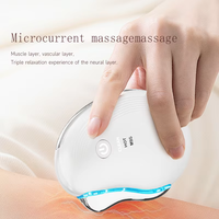 Appareil de lifting facial et corporel à micro-courant Galvanic Scraping Board Guasha pour le soin de la peau du cou et du visage