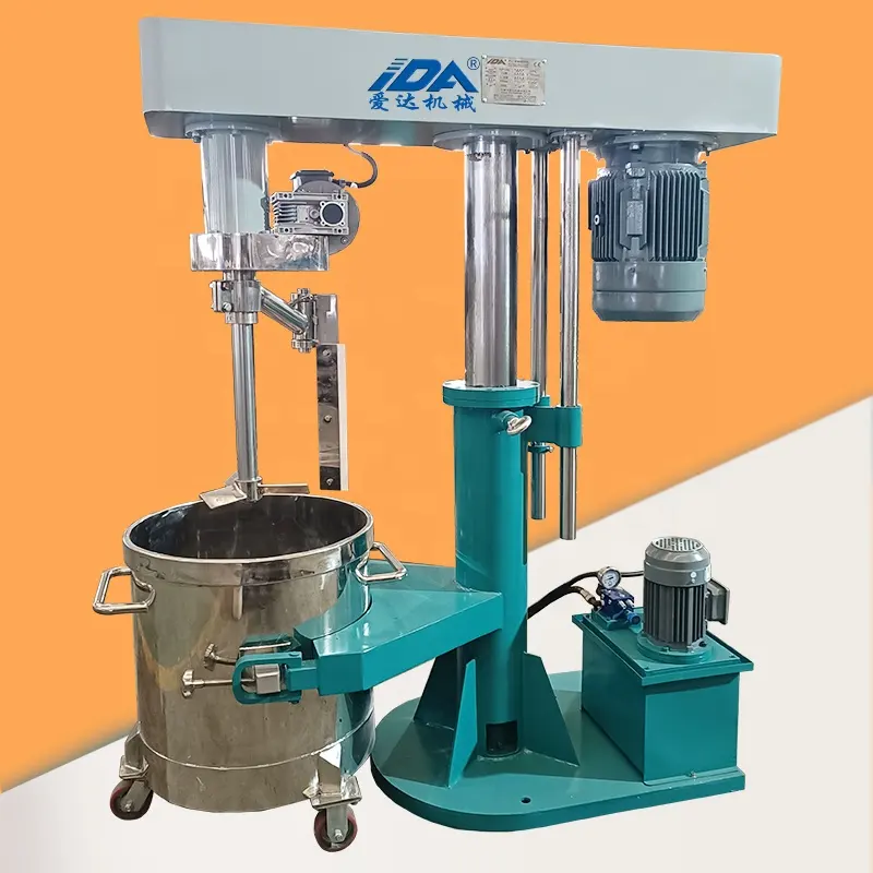 New design Hydraulic high speed double shaft agitator dispersing machine mixer for pigment paste