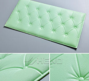 Sticker mural 3D XPE anti-collision Wayon de haute qualité, panneau de chevet imperméable pour enfants, décalcomanie murale 3D - Product Image 4