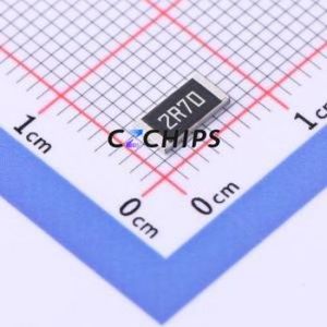 Résistance SMD FRC2512F2R70TS 2512 (Type : Film Épais) (Résistance : 2,7 Ohms Précision : 1%) - Product Image 1